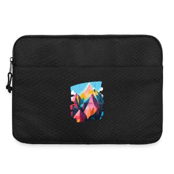Berge - Laptoptasche 15" - Schwarz - Vorne