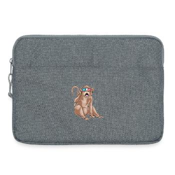 Lunettes de singe - Sacoche pour ordinateur portable 15 pouces - gris chiné - Devant