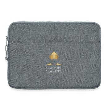 New Pope New Hope Papal Election Vatican Rome 2025 - Laptop bag 15" - heather grey - Front