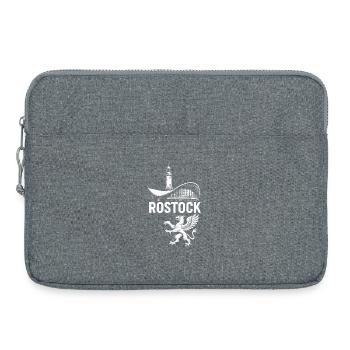 Rostock Teepot & Greif - Laptoptasche 15" - Grau meliert - Vorne