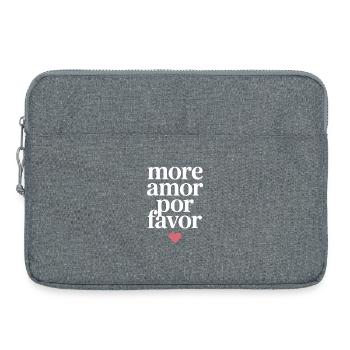 Plus d’articles pour Favor Love Spanish Valentine Day - Sacoche pour ordinateur portable 15 pouces - gris chiné - Devant