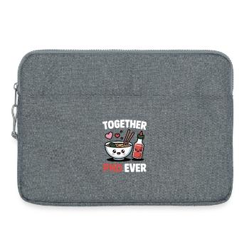 Together Pho Ever Vietnam Voyage Nouilles Soup Pho - Sacoche pour ordinateur portable 15 pouces - gris chiné - Devant