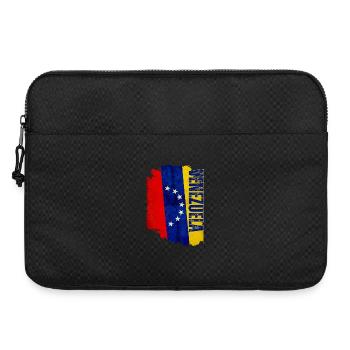Drapeau vénézuélien vertical, j’aime le Venezuela - Sacoche pour ordinateur portable 15 pouces - noir - Devant