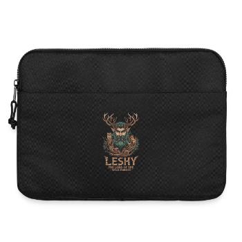 Leshy Wild Forest Spirit Slavic Design - Sacoche pour ordinateur portable 15 pouces - noir - Devant
