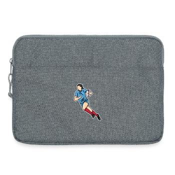 Women's Rugby - Laptop bag 15" - heather grey - Front