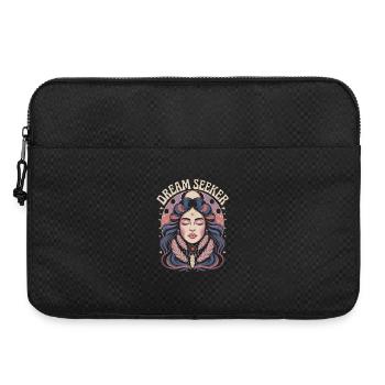 Dream Seeker Mystic Moon Phase Artwork - Sacoche pour ordinateur portable 15 pouces - noir - Devant