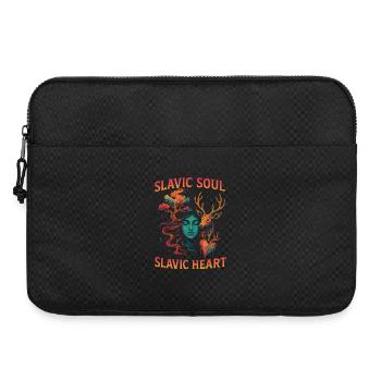 Slawische Seele Slawisches Herz Kunstwerk - Laptoptasche 15" - Schwarz - Vorne
