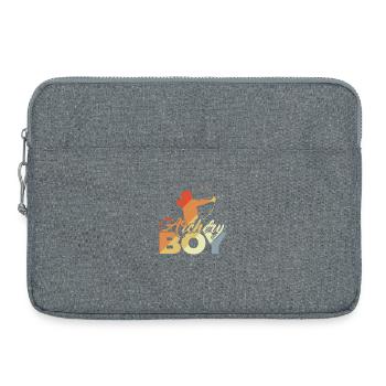 Archer boy - Laptop bag 15" - heather grey - Front