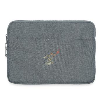 Croquis de cricket Look vintage - Sacoche pour ordinateur portable 15 pouces - gris chiné - Devant