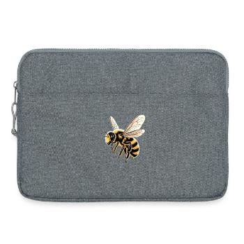 abeilles apiculteur miel apiculteur abeilles abeille mignonne - Sacoche pour ordinateur portable 15 pouces - gris chiné - Devant