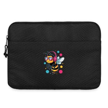 abeilles apiculteur miel apiculteur abeilles abeille mignonne - Sacoche pour ordinateur portable 15 pouces - noir - Devant