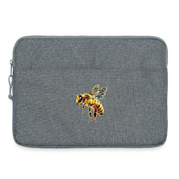 abeilles apiculteur miel apiculteur abeilles abeille mignonne - Sacoche pour ordinateur portable 15 pouces - gris chiné - Devant