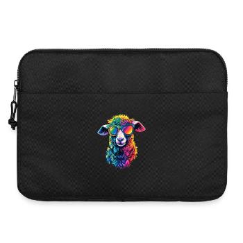 Sheep Lamb Sheep Domestic Sheep Shepherd Sweet Sheep - Laptop bag 15" - black - Front