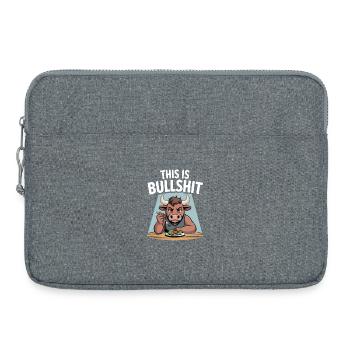 C’est l’édition Bullshit Salad - Sacoche pour ordinateur portable 15 pouces - gris chiné - Devant