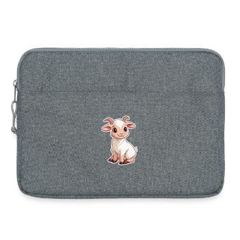 Goat - Laptop bag 15" - heather grey - Front