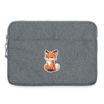 Renard - Sacoche pour ordinateur portable 15 pouces - gris chiné - Devant