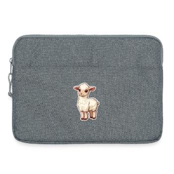 Sheep - Laptop bag 15" - heather grey - Front