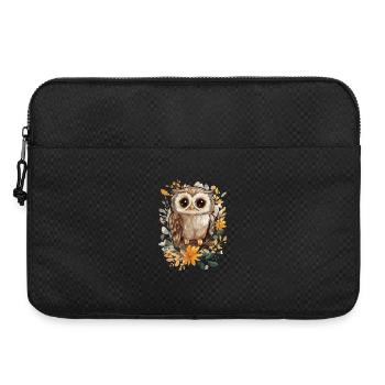 Eule - Laptoptasche 15" - Schwarz - Vorne