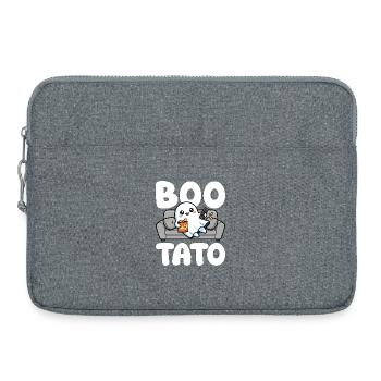 BOO-TATO - GHOST HALLOWEEN - Laptop bag 15" - heather grey - Front