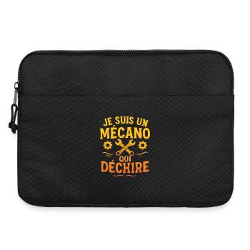Killer Mechanic – Funny Design for Mechanic - Laptop bag 15" - black - Front