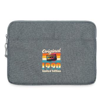 Cassette 35e anniversaire septembre 1990 - Sacoche pour ordinateur portable 15 pouces - gris chiné - Devant