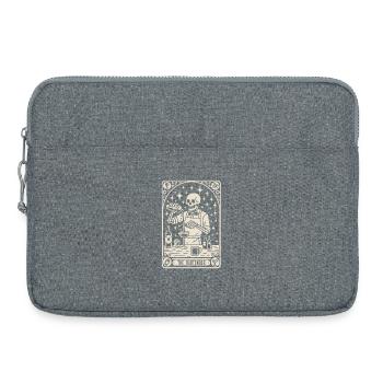 Barkeeper Barmann The Bartender Tarot Cocktail - Laptoptasche 15" - Grau meliert - Vorne