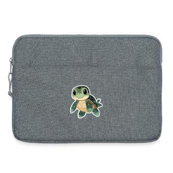 Schildkröte - Laptoptasche 15" - Grau meliert - Vorne