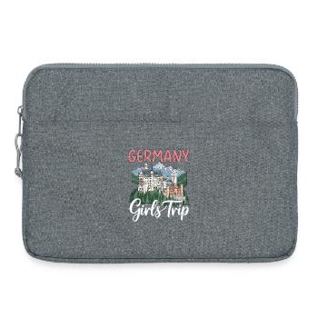 Germany Girls Trip Neuschwanstein Castle - Laptoptasche 15" - Grau meliert - Vorne