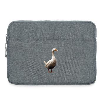 Oie mignon oie poussins Oie poussin canard petites oies - Sacoche pour ordinateur portable 15 pouces - gris chiné - Devant