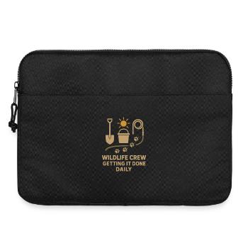 Zookeeper Animal Care Worker Zoo Angestellter - Laptoptasche 15" - Schwarz - Vorne