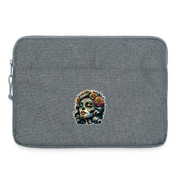 La Catrina - Laptoptasche 15" - Grau meliert - Vorne