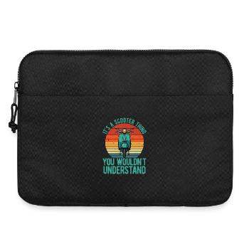 It's A Scooter Thing Motorcycle Lover Scootering - Laptop bag 15" - black - Front