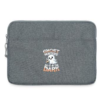 Ghost Hunters Do It In The Dark Geisterjäger - Laptop bag 15" - heather grey - Front