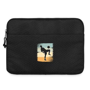 Football - Sacoche pour ordinateur portable 15 pouces - noir - Devant