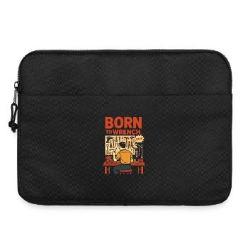 Born To Wrench Garage Mechanic Funny - Laptop bag 15" - black - Front