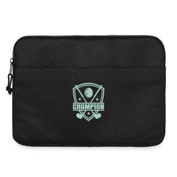 Golf Champion Badge for Competitive Swing Kings - Laptop bag 15" - black - Front