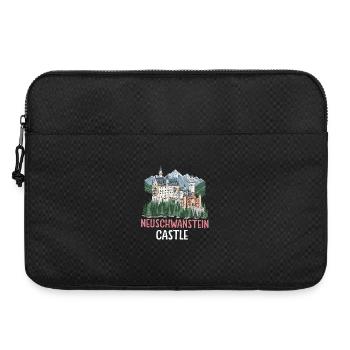 Château de Neuschwanstein - Sacoche pour ordinateur portable 15 pouces - noir - Devant