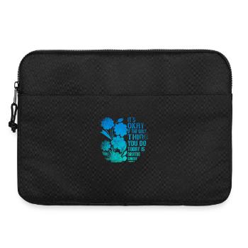 Ce n’est pas grave si la seule chose est l’haleine - Sacoche pour ordinateur portable 15 pouces - noir - Devant