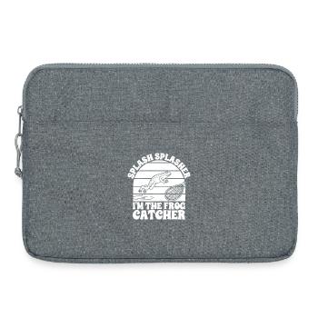 Frog Catcher Splash Splasher Frog - Laptoptasche 15" - Grau meliert - Vorne