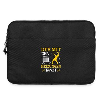 Chauffagiste Plombier Plombier de construction chauffage - Sacoche pour ordinateur portable 15 pouces - noir - Devant