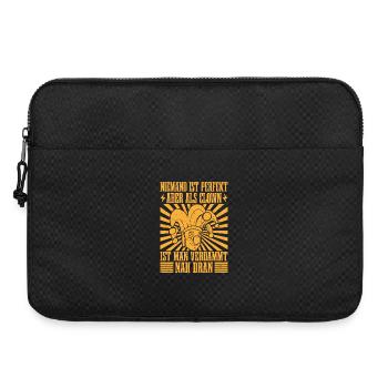 Not perfect but close as a circus clown - Laptop bag 15" - black - Front