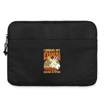 Public Fart Funny Inappropriate - Laptop bag 15" - black - Front