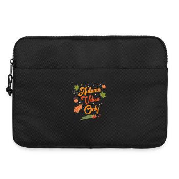 Autumn-Vibes-Only-Dozy-Fall-Leaves-Seasonal-Out - Sacoche pour ordinateur portable 15 pouces - noir - Devant