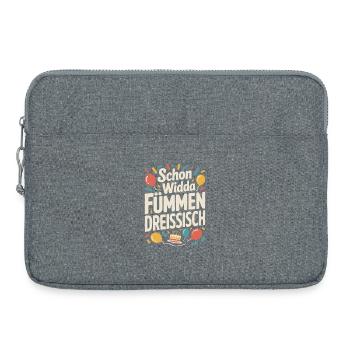 Widda Fümmen Dreissisch fête déjà ses 50 ans - Sacoche pour ordinateur portable 15 pouces - gris chiné - Devant