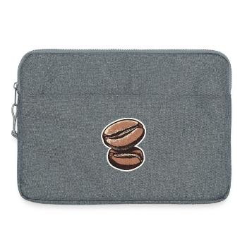 Kaffee - Laptoptasche 15" - Grau meliert - Vorne