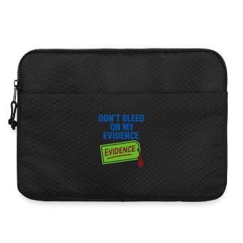 Chimiste médico-légal, Laboratoire criminel, Toxicologie - Sacoche pour ordinateur portable 15 pouces - noir - Devant