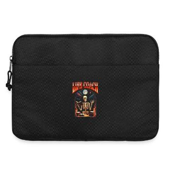 Coach de vie, conférencier motivateur, tarot, Halloween - Sacoche pour ordinateur portable 15 pouces - noir - Devant