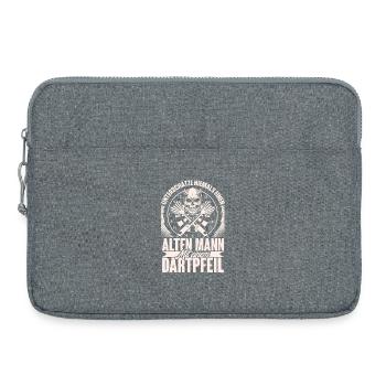 darts - Laptop bag 15" - heather grey - Front
