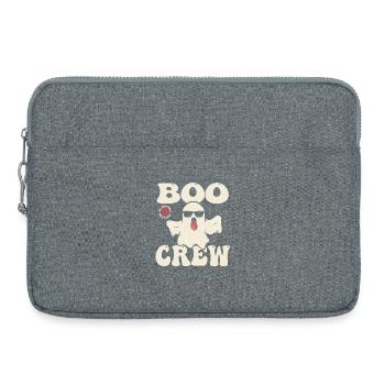 Sweat à capuche fantôme créatif - Sacoche pour ordinateur portable 15 pouces - gris chiné - Devant