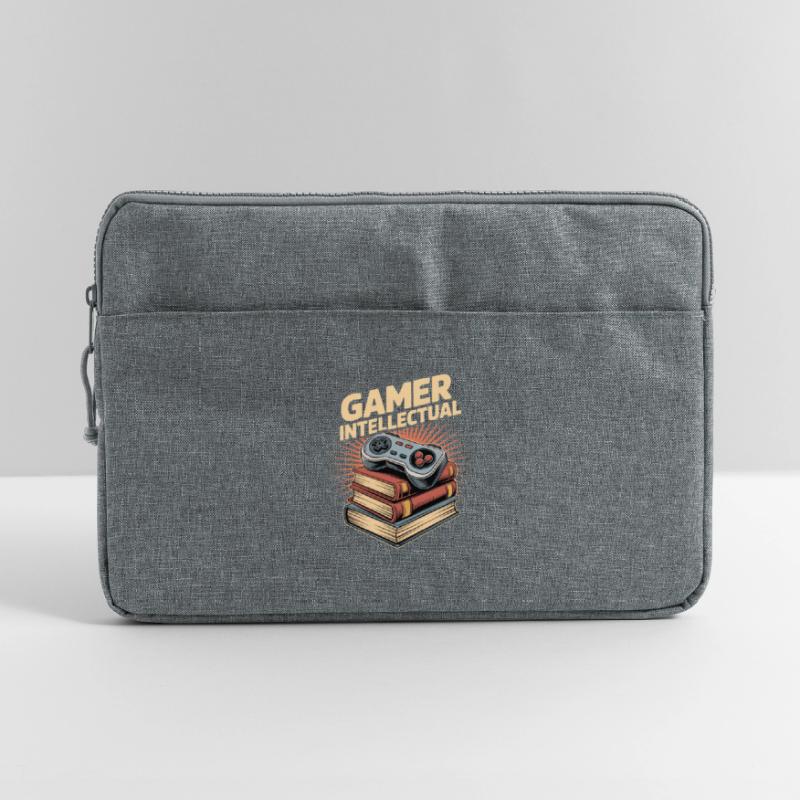 Gamer Intellectual Controller Book Stack Laptop bag 15"